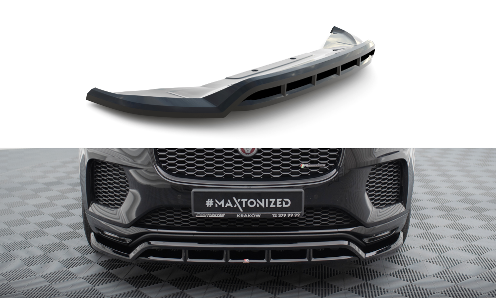 Lame Du Pare-Chocs Avant Jaguar E-Pace R-Dynamic Mk1 JA-EP-1-RDYNAMIC-FD1G+FD1RG