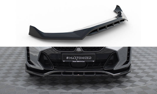 Lame Du Pare-Chocs Avant V.2 BMW X6 M-Pack G06 Facelift BM-X6-G06F-MPACK-FD2G+FD2RG