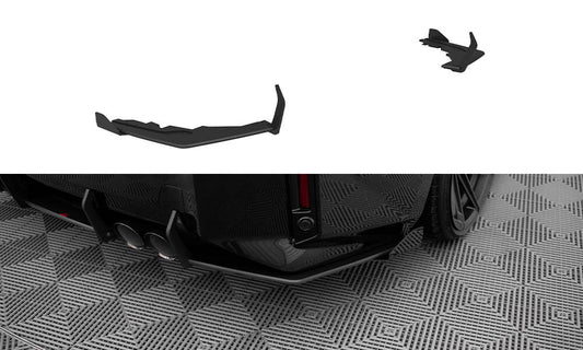 Street Pro Lame Du Pare Chocs Arriere V.1 + Flaps BMW M2 G87 BMM2G87CNC-RSD1B+RSF1G
