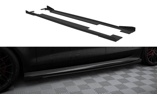 Street Pro Rajouts Des Bas De Caisse + Flaps Audi A7 S-Line C7 AUA7C7SLINECNC-SD1BRB+SF1G