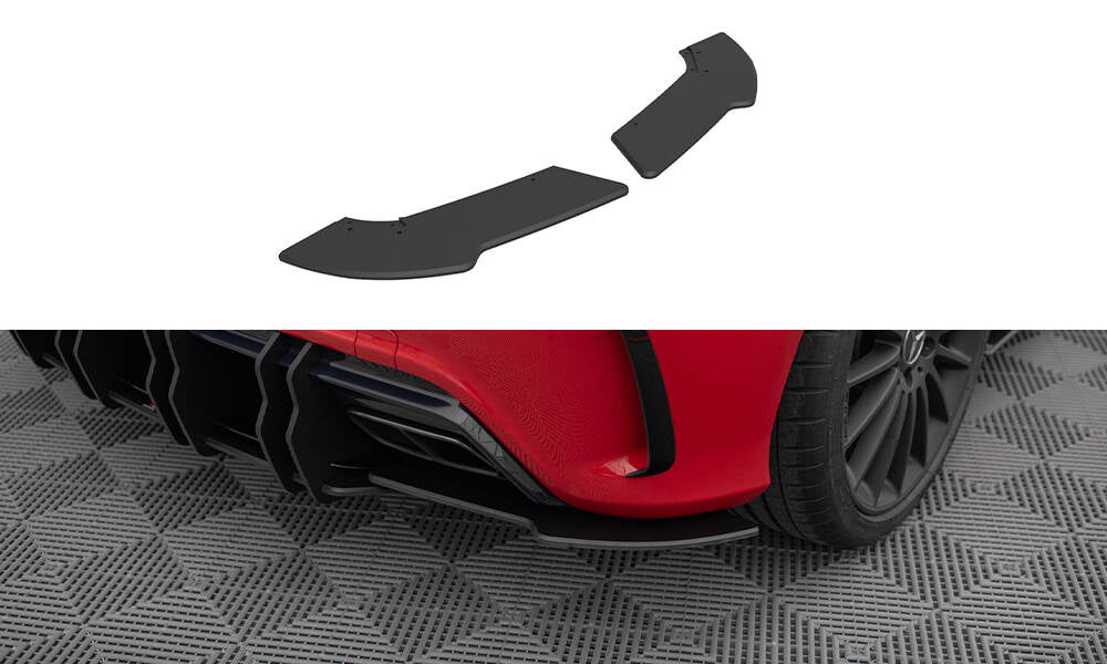 Street Pro Lame Du Pare Chocs Arriere Mercedes-Benz A 45 AMG W176 Facelift MEA176FAEROCNC-RSD1B