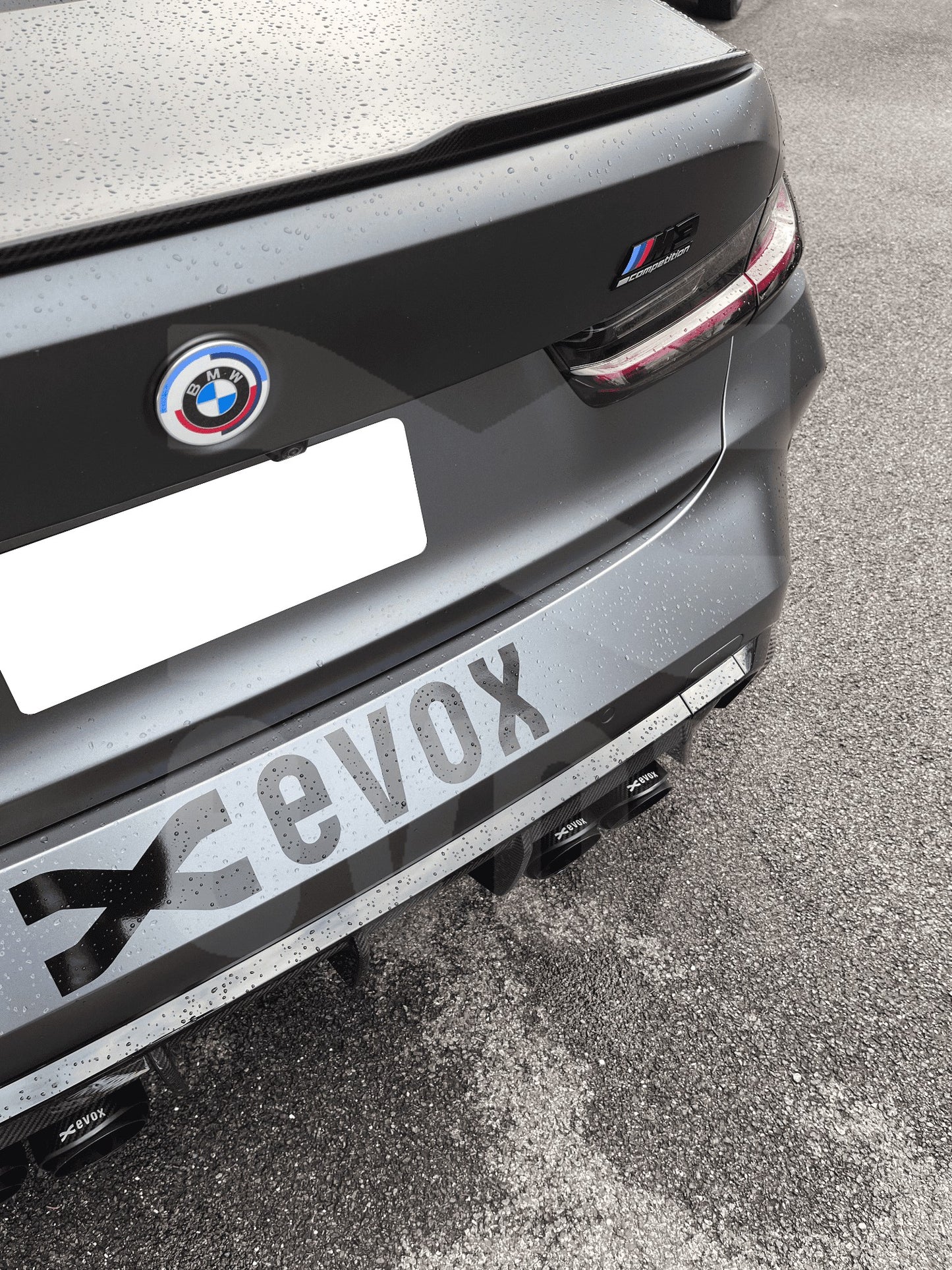 EVOX Silencieux ValveTronic RACE BMW M3 (G80) Carbone