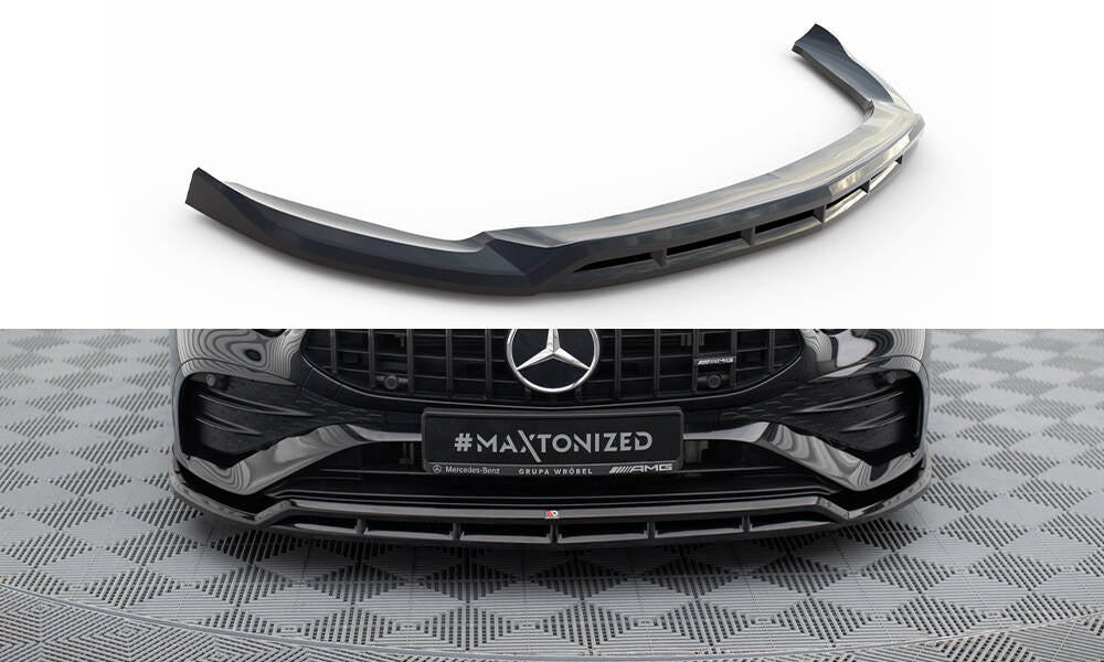 Lame Du Pare-Chocs Avant Mercedes-AMG A35 W177 Facelift ME-A-177F-35-FD1G+FD1RG