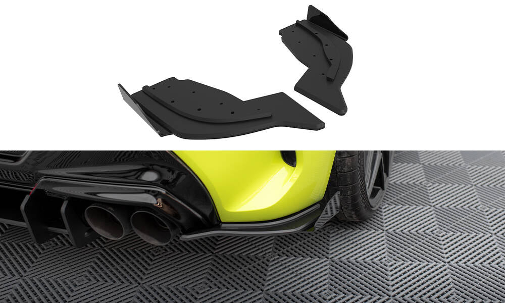 Street Pro Lame Du Pare Chocs Arriere V.2 + Flaps V.2 BMW 1 F40 M-Pack / M135i BM140MPACKCNC-RSD2BRB+RSF2G