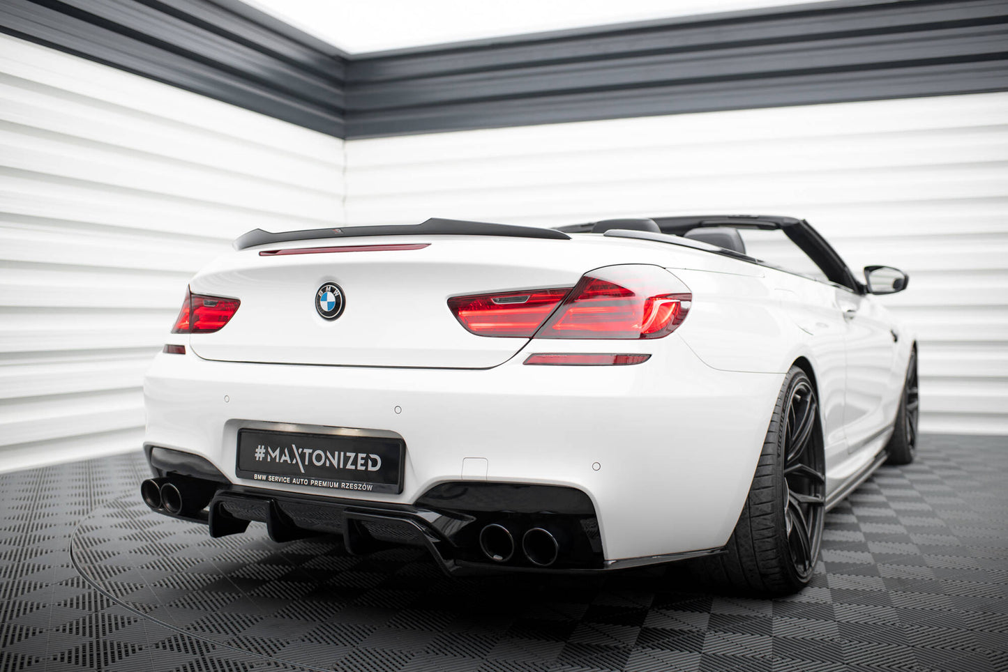 Spoiler Cap BMW M6 / 6 M-Pack Cabriolet F12 BM-6-12-M-CAP1G