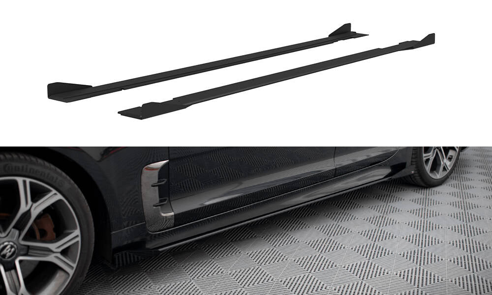 Street Pro Rajouts Des Bas De Caisse + Flaps Kia Stinger GT / GT-Line / Standard Mk1 KIST1GTLINECNC-SD1BRB+SF1G