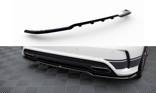 Central Arriere Splitter (avec une barre verticale) Mercedes-Benz A45 AMG W176 ME-A45-W176-RD1G+RD2G