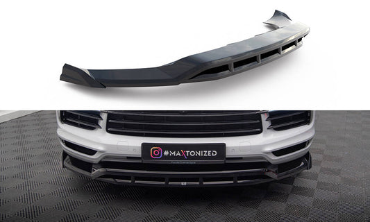 Lame Du Pare-Chocs Avant Porsche Cayenne Coupe Mk3 PO-CAY-3-C-FD1G+FD1RG
