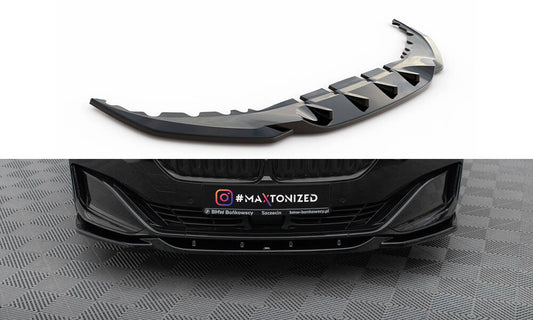 Lame Du Pare-Chocs Avant V.2 BMW 7 G11 Facelift BM-7-11F-FD2G