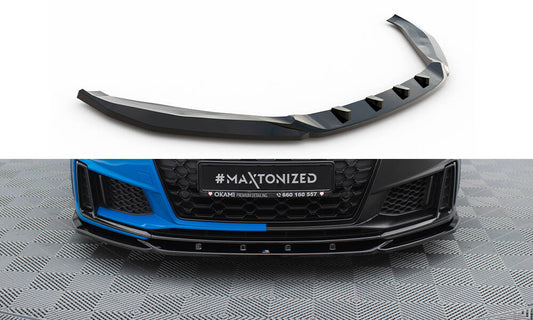 Lame Du Pare-Chocs Avant V.2 Audi TT S 8S Facelift AU-TT-3F-S-FD2G