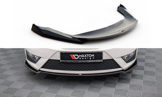 Lame Du Pare-Chocs Avant V.1 Seat Ibiza FR SC Mk4 Facelift SE-IB-4F-FR-SC-FD1G