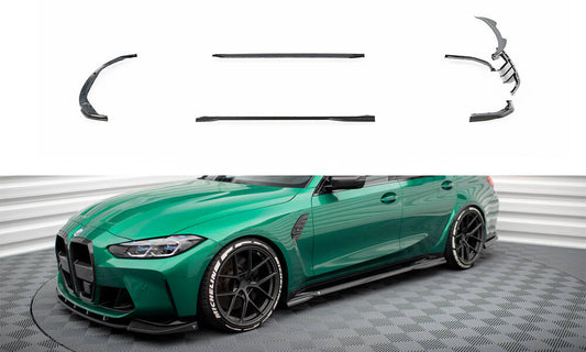Set of Carbon Fiber Splitters BMW M3 G80 Sedan CF-BM-3-G80-M-SET