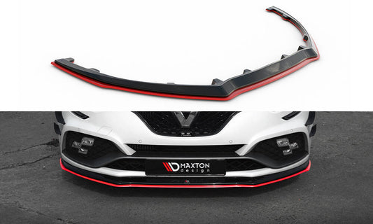 Lame Du Pare-Chocs Avant V.3 Renault Megane RS Mk4 RE-ME-4-RS-FD2G+FD2RRED