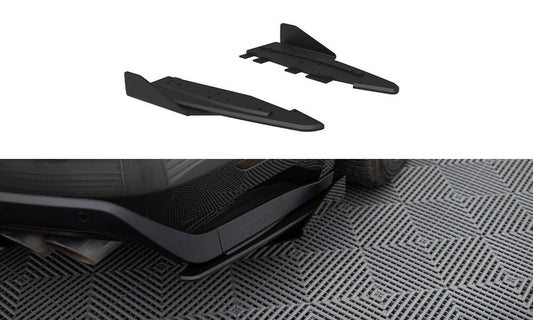Street Pro Lame Du Pare Chocs Arriere + Flaps Ford Mustang GT Mk6  FOMU6GTCNC-RSD1BRB+RSF1G