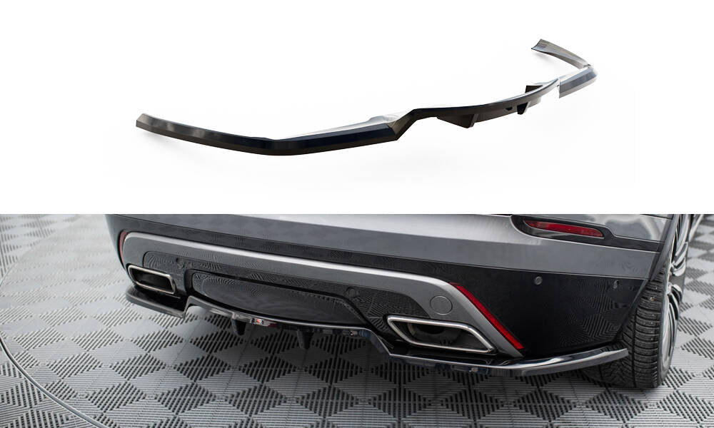 Central Arriere Splitter (avec une barre verticale) Land Rover Range Rover Velar R-Dynamic Mk1 LR-RR-VE-1-RDYNAMIC-RD1G+RD2G