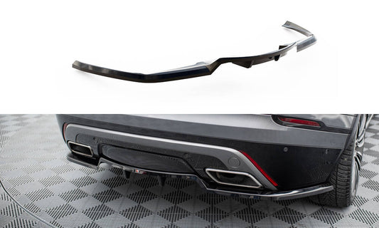 Central Arriere Splitter (avec une barre verticale) Land Rover Range Rover Velar R-Dynamic Mk1 LR-RR-VE-1-RDYNAMIC-RD1G+RD2G