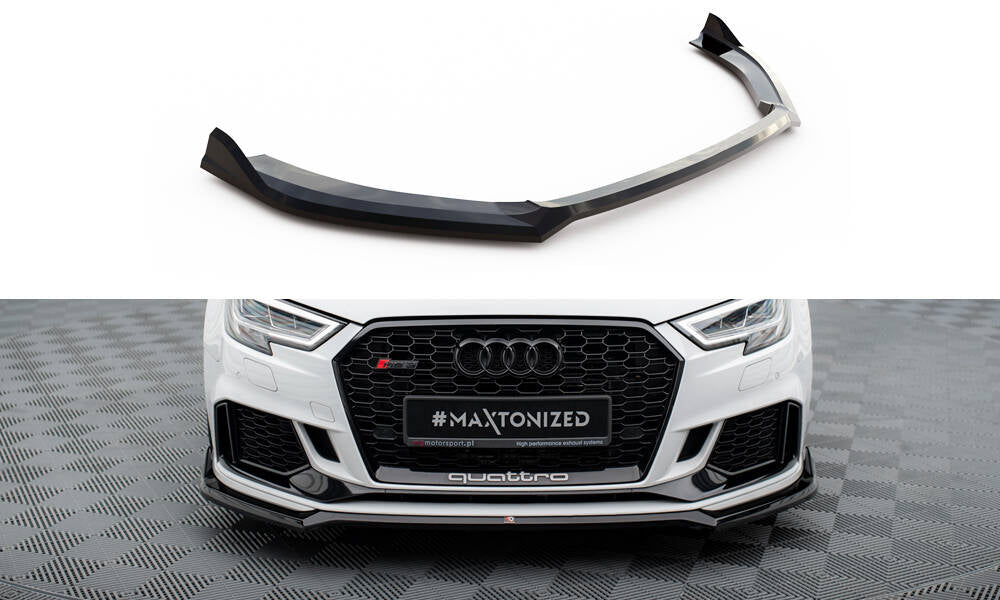 Lame Du Pare-Chocs Avant V.4 Audi RS3 Sedan 8V Facelift AU-RS3-8VF-S-FD4G