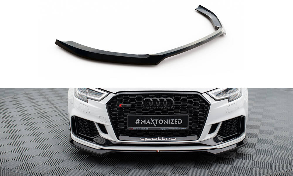 Lame Du Pare-Chocs Avant V.5 Audi RS3 Sedan 8V Facelift AU-RS3-8VF-S-FD5G