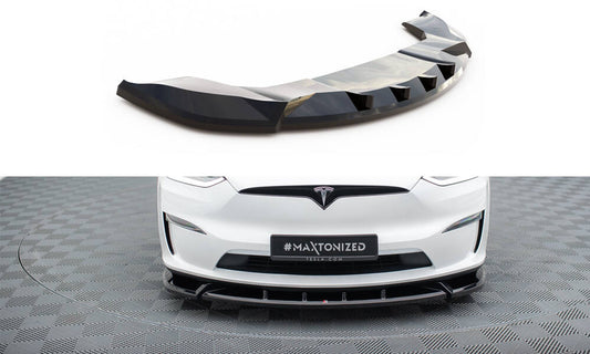 Lame Du Pare-Chocs Avant V.2 Tesla Model X Mk1 Facelift TE-MODELX-1F-FD2G