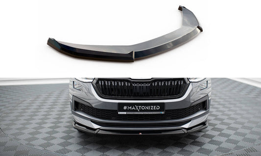 Lame Du Pare-Chocs Avant V.1 Skoda Kodiaq Sportline Mk1 Facelift SK-KO-1F-SL-FD1G