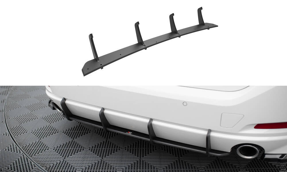 Street Pro Central Diffuseur Arriere BMW 3 Sedan / Touring G20 / G21 Facelift BM321FCNC-RS1B