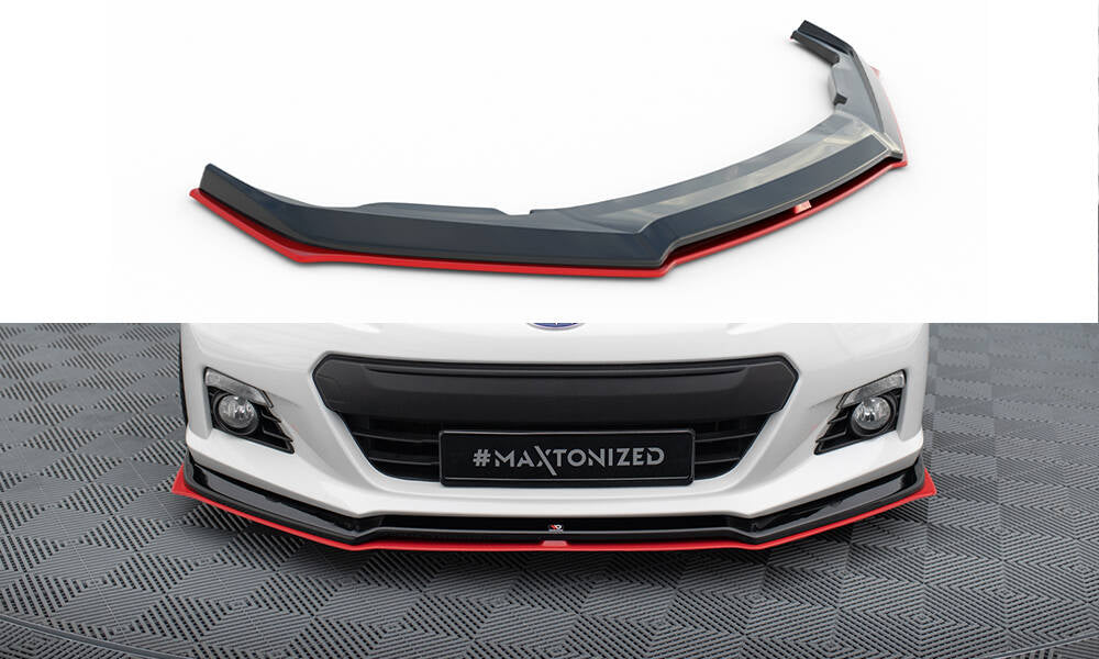 Lame Du Pare-Chocs Avant V.3 Subaru BRZ SU-BRZ-1-FD2G+FD2RRED