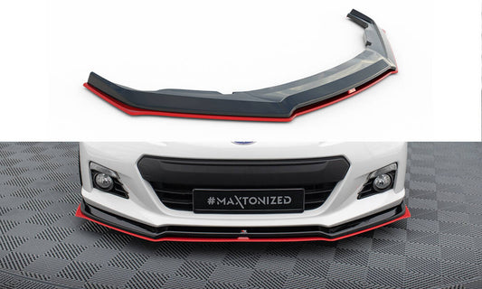 Lame Du Pare-Chocs Avant V.3 Subaru BRZ SU-BRZ-1-FD2G+FD2RRED