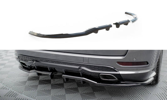 Central Arriere Splitter (avec une barre verticale) Ford S-Max ST-Line Mk2 FO-SMAX-2-STLINE-RD1G+RD2G