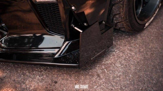 Lames De Pare-Chocs Avant Latérales Nissan GTR NI-GTR-4-BK1-CNC-FDS1