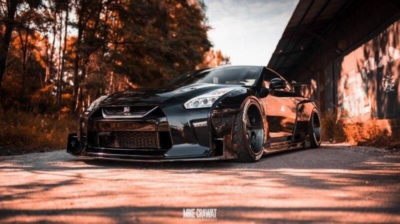 Lame Du Pare-Chocs Avant Nissan GTR NI-GTR-4-BK1-FD1