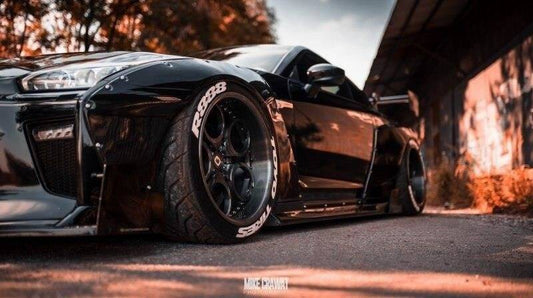 SET DES BAS DE CAISSE Nissan GTR NI-GTR-4-BK1-S1F