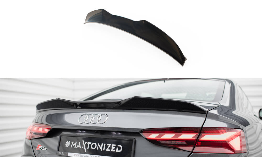 Spoiler Cap 3D Audi S5 Coupe / A5 S-Line Coupe F5 Facelift AU-S5-2F-CAP1G