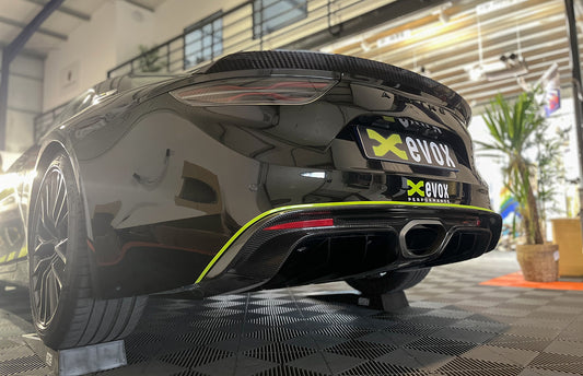 EVOX Diffuseur Pare-Chocs en Carbone Arrière Alpine A110