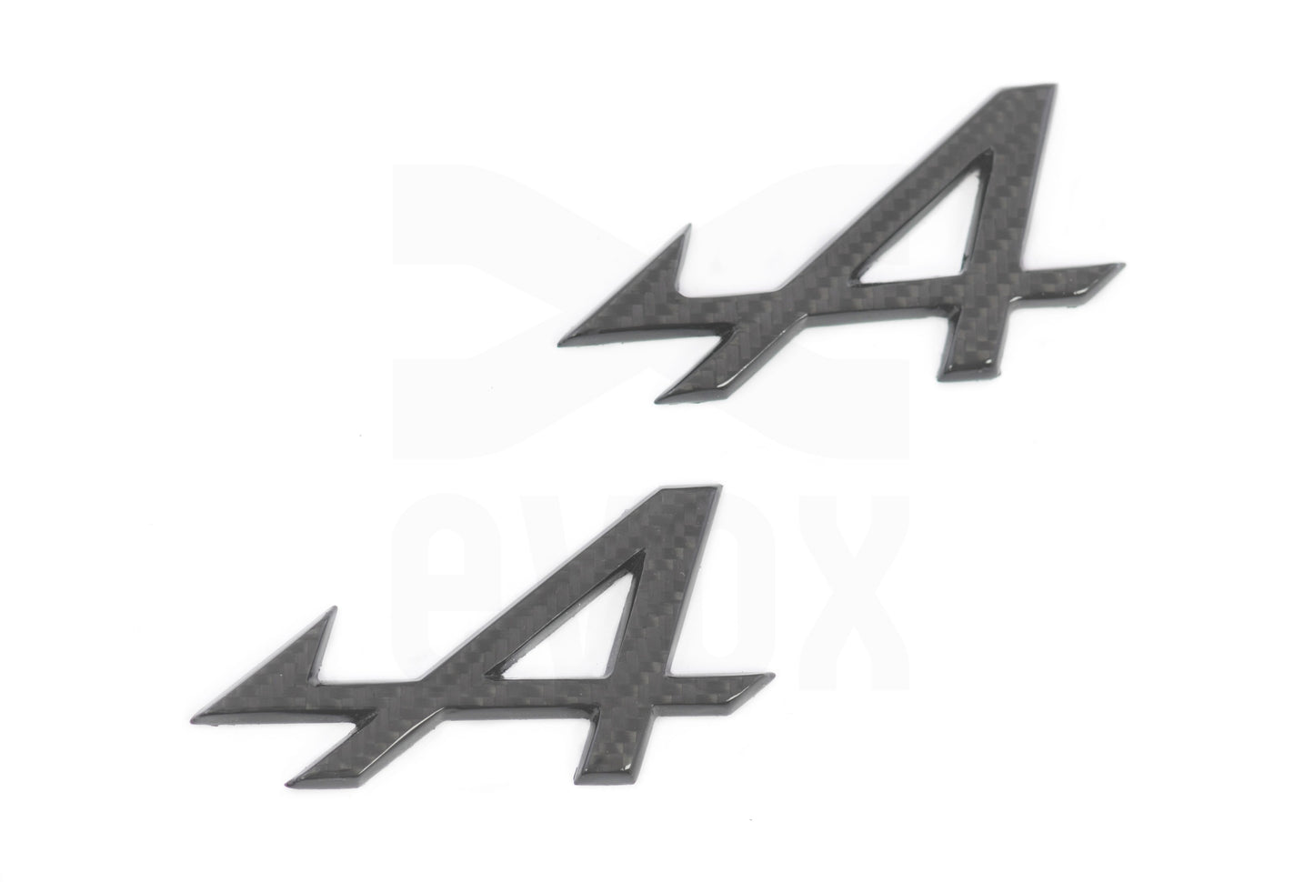 EVOX Pack "Identité" Monogramme en Carbone Alpine A110 Avant ou arrière