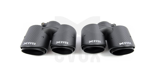 EVOX Sorties Silencieux Carbone Porsche 997 MKI 3.6L