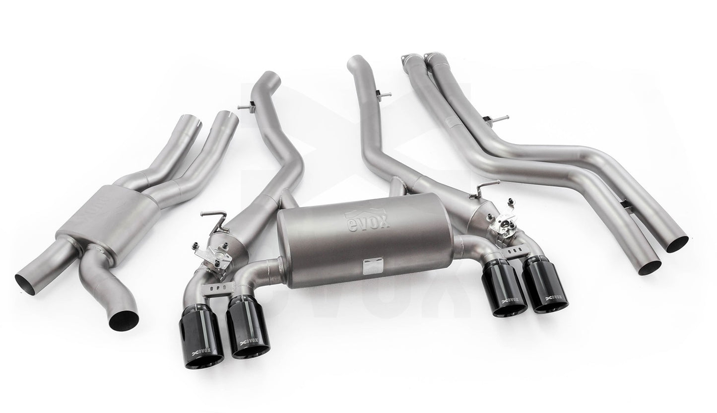 EVOX Silencieux ValveTronic RACE BMW M2 Competition (F87) Carbone