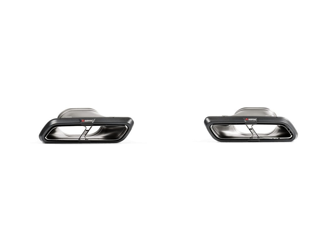 Embouts en carbone mat Akrapovic AKRA/TP-CT/46/M