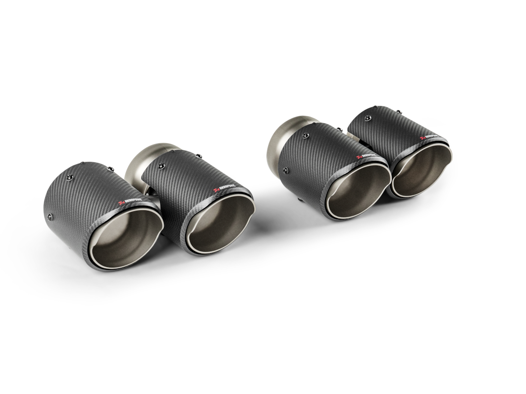 Embouts en carbone Akrapovic TP-CT/78
