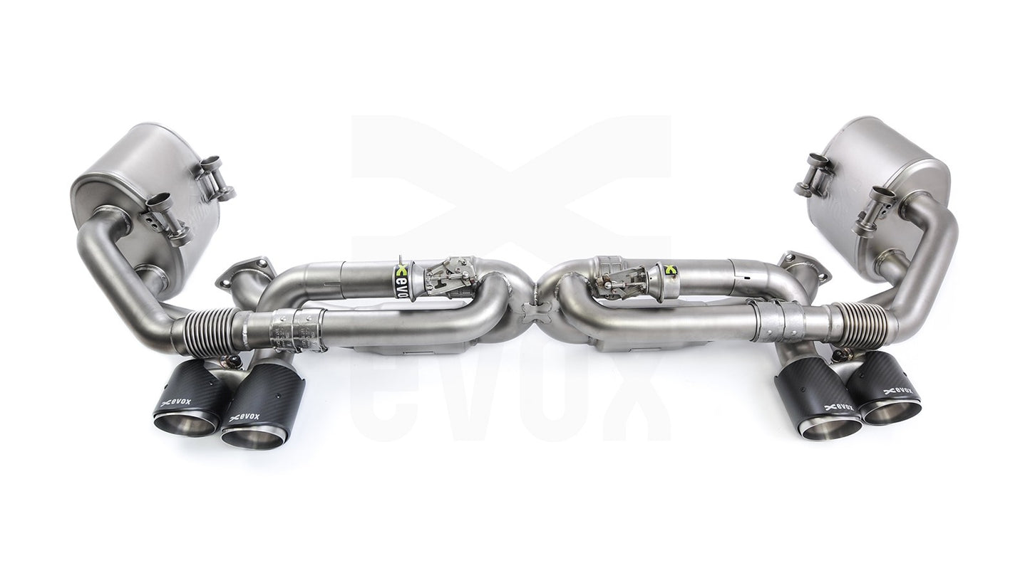 EVOX Silencieux ValveTronic Porsche 991 MKI inox chrome