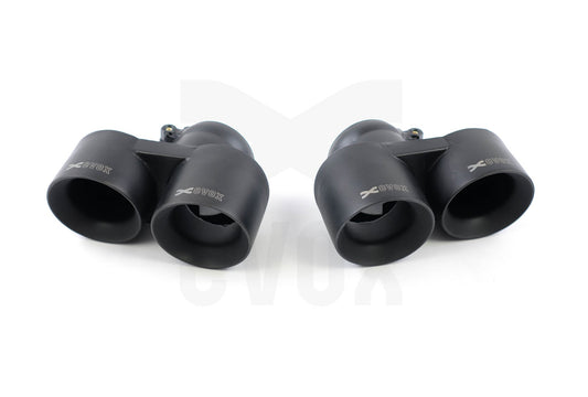 EVOX Sorties Silencieux Noir Porsche 997 Turbo MKI