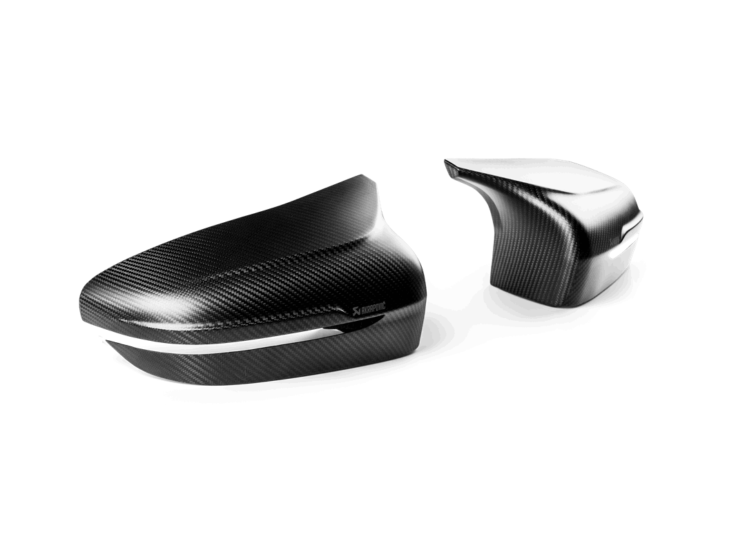 Coque de retroviseur en carbone mat Akrapovic WM-BM/CA/3/M
