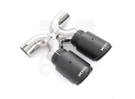 EVOX Sorties Silencieux Carbone Porsche Boxster 981