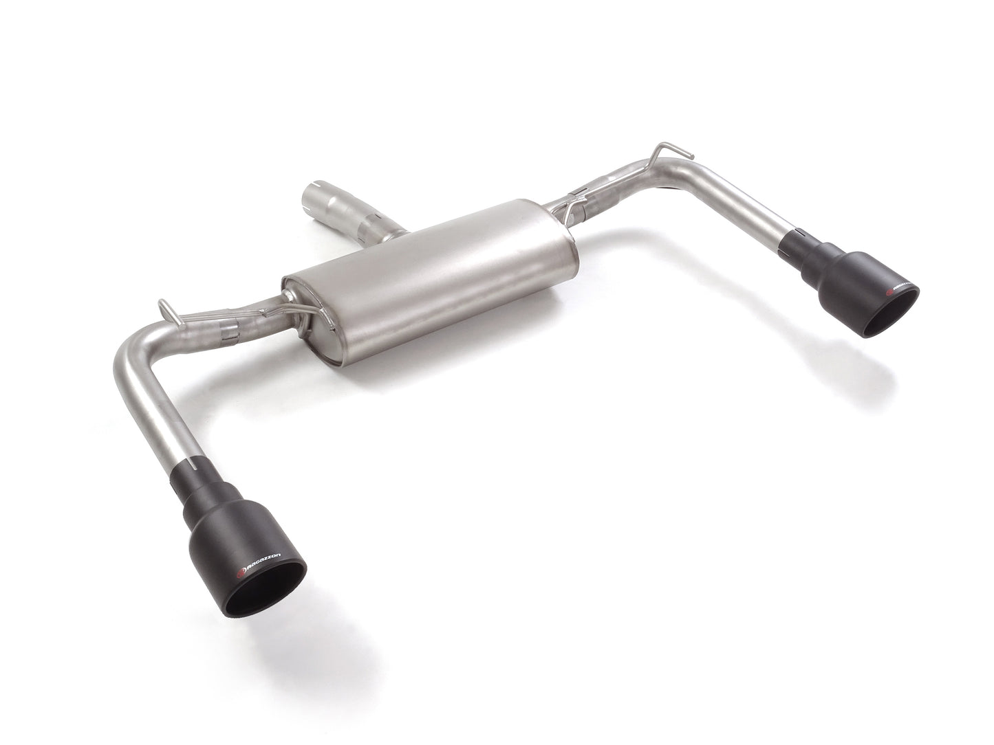 Silencieux arrière duplex Ragazzon en Inox (50.0514.61B)