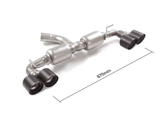 Silencieux arrière duplex Ragazzon en Inox (50.0965.84)