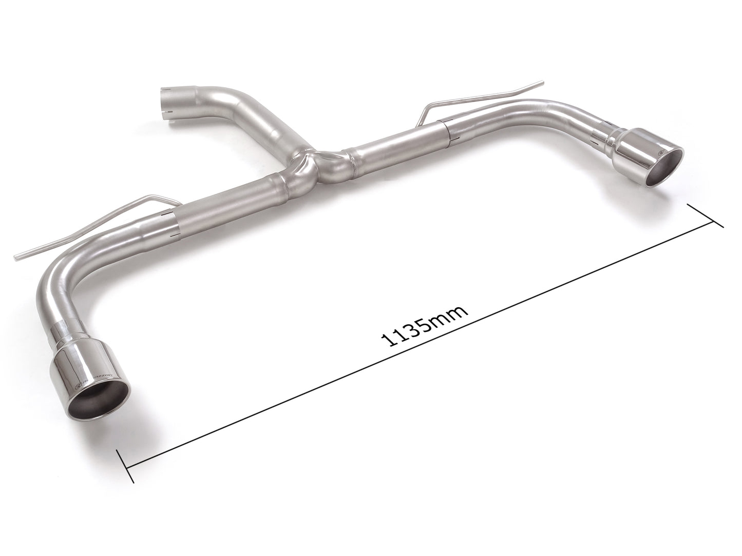 Tube arrière duplex Ragazzon en Inox (50.1025.61)