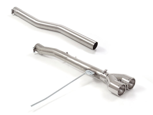 Tube arrière Ragazzon en Inox (50.1036.28)