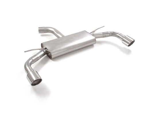 Silencieux arrière duplex Ragazzon en Inox (50.1040.61)