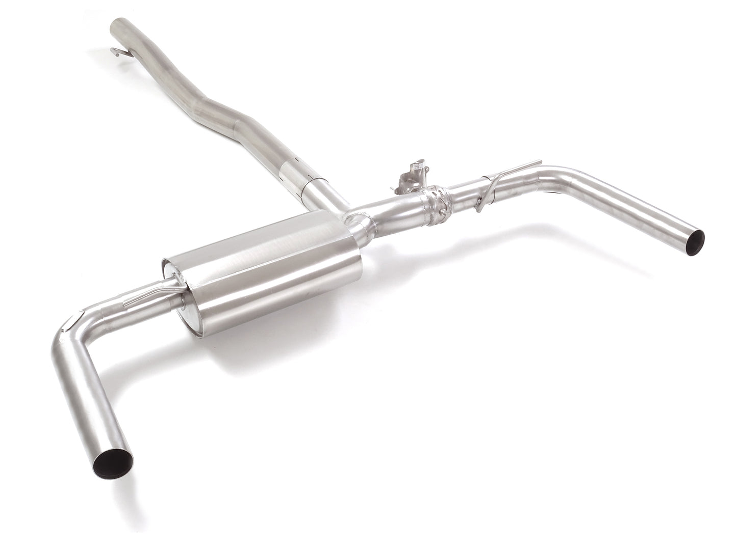 Silencieux arrière duplex Ragazzon en Inox (50.1048.40)