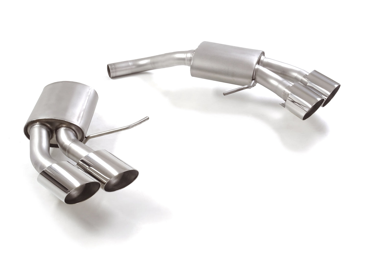 Silencieux arrière duplex Ragazzon en Inox (50.1078.64)