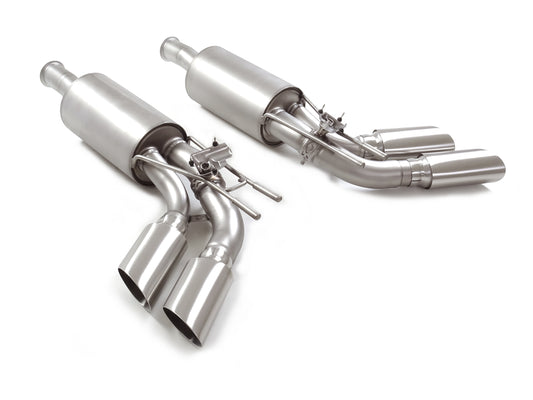 Silencieux arrière duplex Ragazzon en Inox (50.1101.15)